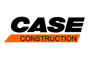 Logo case construction negro partequipos